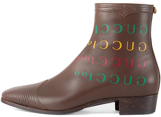 Gucci Boot 'Ulang Tahun ke-100 Coklat' 681619-1DX20-2590 Buy Gucci Boot 'Ulang Tahun ke-100 Coklat' 681619-1DX20-2590