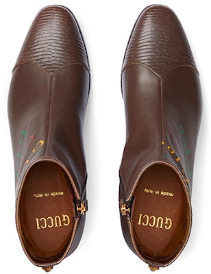 Gucci Boot '100th Anniversary Brown' 681619-1DX20-2590 Lookbook Gucci Boot '100th Anniversary Brown' 681619-1DX20-2590