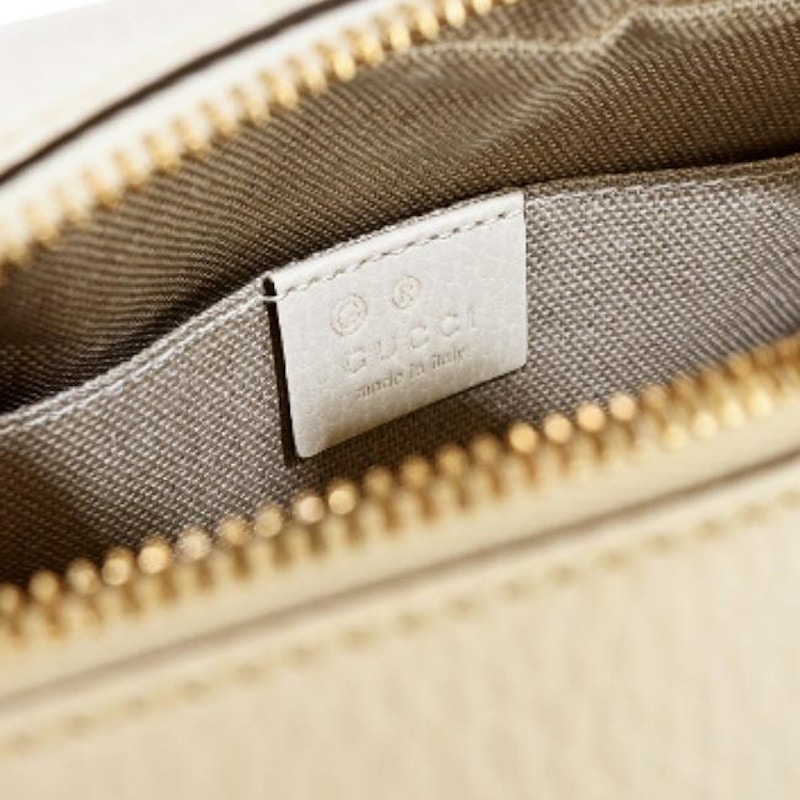 Gucci Bree GG Crossbody Bag Guccissima Beige/White 圖 3