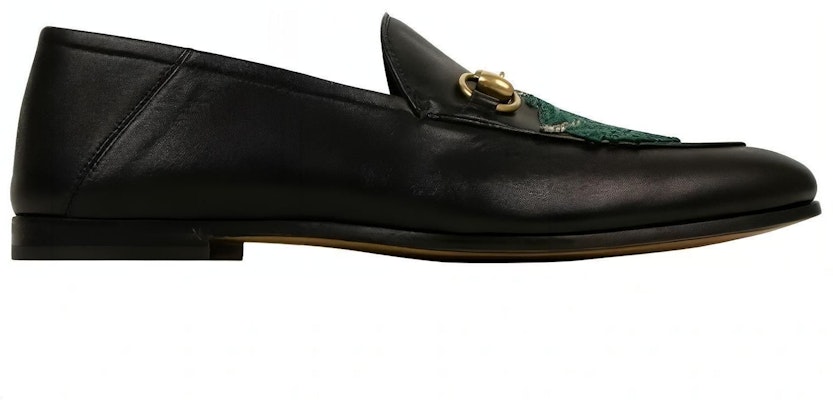 Gucci Brixton Bobcat Horsebit Accent Dress Loafers 'Black' 523839-DLC00-1000 Order Gucci Brixton Bobcat Horsebit Accent Dress Loafers 'Black' 523839-DLC00-1000