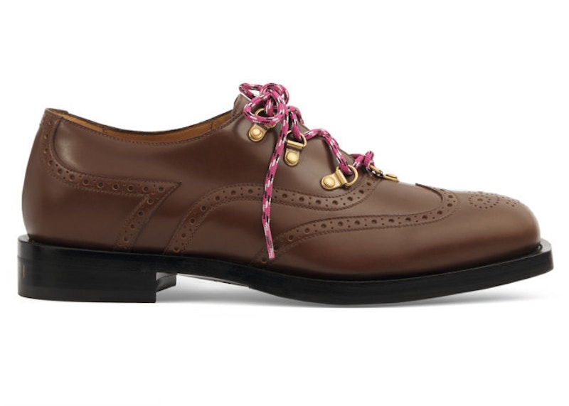Gucci Brogue Detail Lace Up &#x27;Brown&#x27; 719761-0GQ00-2144