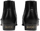 Purchase Gucci But Kasut Kulit Buku Lali 'Double G Hitam' 563268-06F00-1000