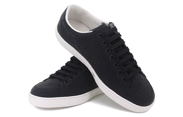 Buy Gucci Brooklyn Guccissima Low 'Black' 322734-AF710-1000