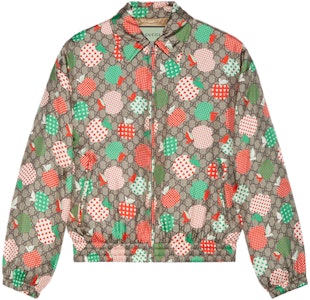 Chaqueta Gucci Marrón con Cremallera y Logo de Manzanas por Todo. 663648-ZAHC2-2110 Buy Chaqueta Gucci Marrón con Cremallera y Logo de Manzanas por Todo. 663648-ZAHC2-2110