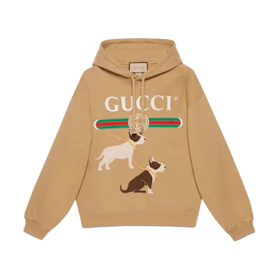 Gucci Brown Animal Print Pullover Sweatshirt 721427-XJFL5-2293