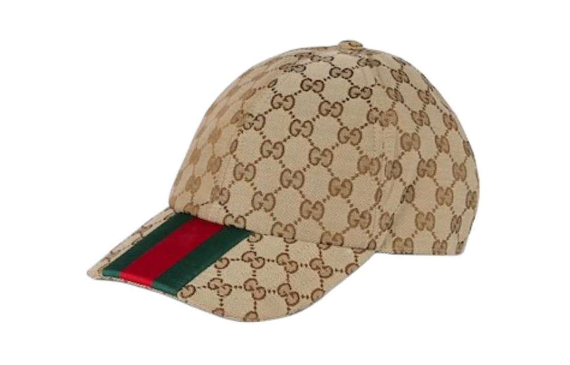 Order GUCCI 棕色帆布图案棒球帽 情侣款 男女通用款式 7890164HBA89784