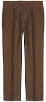 Gucci Brown Cargo Pants with Logo Stripe and Allover Print 630062-ZAEAK-2118 Gucci Brown Cargo Pants with Logo Stripe and Allover Print 630062-ZAEAK-2118