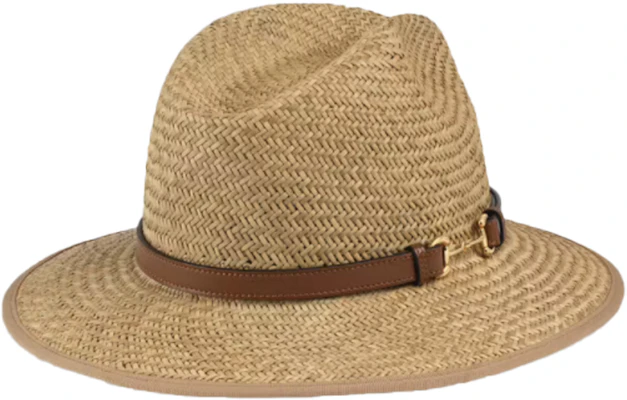 GUCCI Topi Kulit Coklat Horsebit Unisex. 656516-3HAEI-9264 Order GUCCI Topi Kulit Coklat Horsebit Unisex. 656516-3HAEI-9264