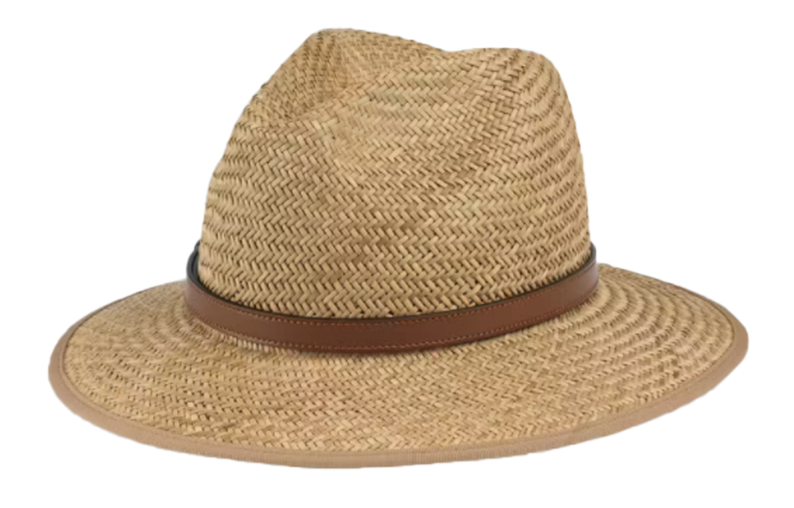 Shop GUCCI Topi Kulit Coklat Horsebit Unisex. 656516-3HAEI-9264