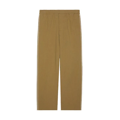 Gucci Brown Logo Lettering Casual Pants 625880-ZAEP7-2109