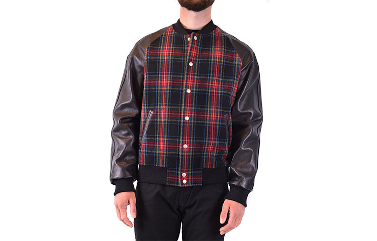 Gucci Brown Plaid Patchwork Single-Breasted Jacket 427449-Z521C-1145