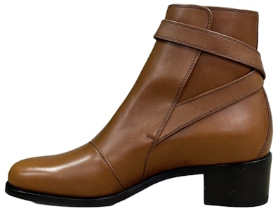 Gucci Sepatu Boot Pergelangan 'Coklat' dengan Gesper 723657-1W600-2535 Order Gucci Sepatu Boot Pergelangan 'Coklat' dengan Gesper 723657-1W600-2535