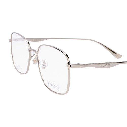 GUCCI Business Optical Eyewear Frame for Men - Gold Metal Square Frames GG0869OA-002 圖 5