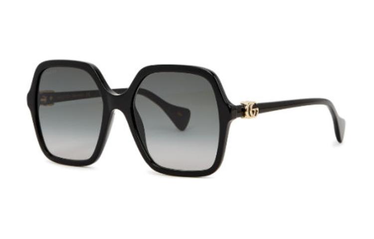 GUCCI Butterfly Sunglasses Black - Unisex Couple Style with Logo Temples. 14956324