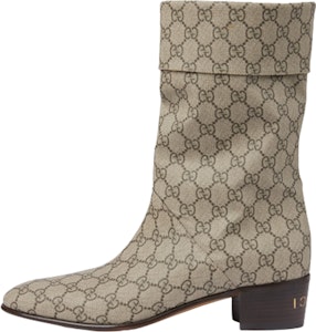 GUCCI古馳 時尚潮流 男款 米色帆布短靴 Buy GUCCI古馳 時尚潮流 男款 米色帆布短靴