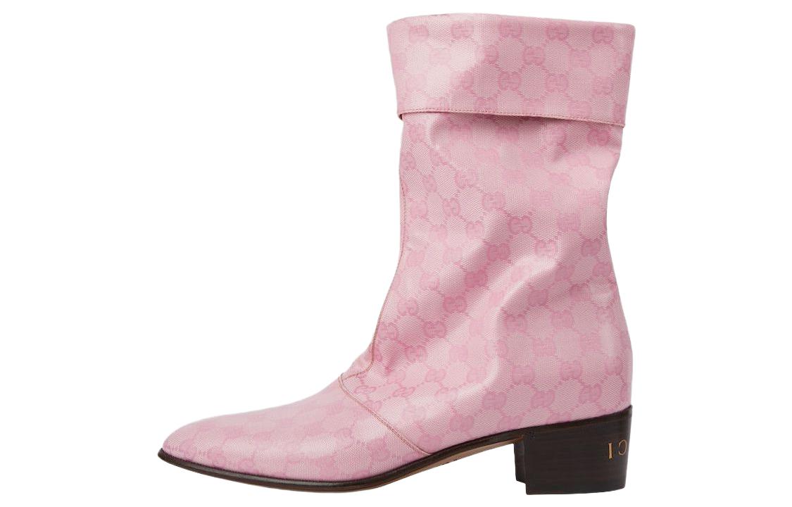 Gucci Canvas Boot 'Pink' 760474-UVS00-5823