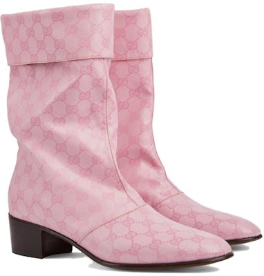 구찌 캔버스 핑크 부츠 (Gucci Canvas Pink Boots) 760474-UVS00-5823 Shop 구찌 캔버스 핑크 부츠 (Gucci Canvas Pink Boots) 760474-UVS00-5823