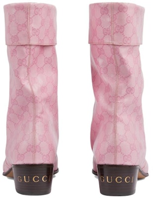 구찌 캔버스 핑크 부츠 (Gucci Canvas Pink Boots) 760474-UVS00-5823 Purchase 구찌 캔버스 핑크 부츠 (Gucci Canvas Pink Boots) 760474-UVS00-5823