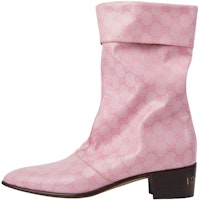 Gucci Canvas Boot 'Pink' 760474-UVS00-5823 Gucci Canvas Boot 'Pink' 760474-UVS00-5823