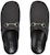 Gucci Canvas Flat Mules 'Hitam' 786486-FADFO-1000