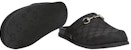 Gucci Canvas Flat Mules 'Hitam' 786486-FADFO-1000