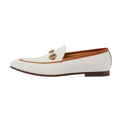 Gucci Canvas Loafer 'White'
