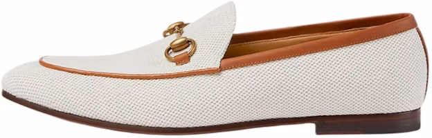 Gucci Canvas Loafer 'White' 430088-FAC11-9445 Gucci Canvas Loafer 'White' 430088-FAC11-9445