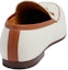 Shop Gucci Kasut Loafer Kanvas 'Putih' 430088-FAC11-9445