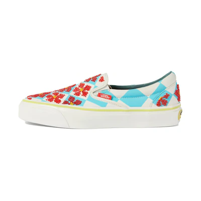Gucci Canvas Low 'White Blue Red'