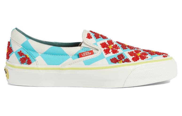 Order Gucci Canvas Rendah 'Putih Biru Merah' 774472-ISBCA-0400