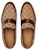 Gucci Kasut Loafers Kanvas Cetakan 'Coklat Gelap' 532405-0G060-2270