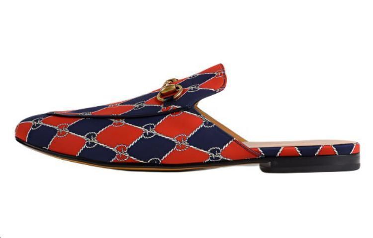 Gucci Canvas Slip-On 'Orange' 457114-9IR10-4161