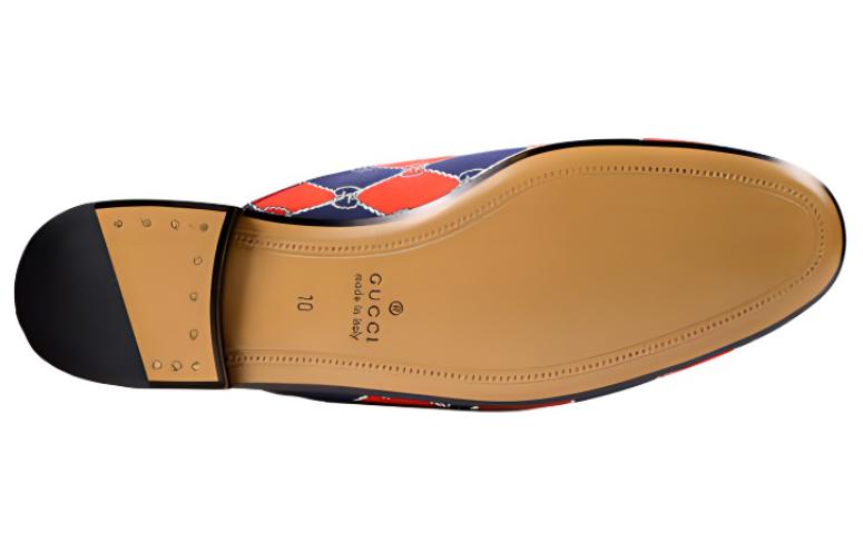 Details for GUCCI古馳 帆布 圓頭套腳 包頭拖鞋 男款 橘色