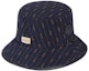 Order GUCCI Canvas Striped & Monogram Reversible Bucket Hat Unisex Blue/Beige. 7008514HAOU4068