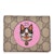 Gucci Card Case Wallet GG Supreme Bosco Patch Red Lining