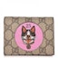 Buy Gucci Card Case Wallet GG Supreme Bosco Patch Red Lining