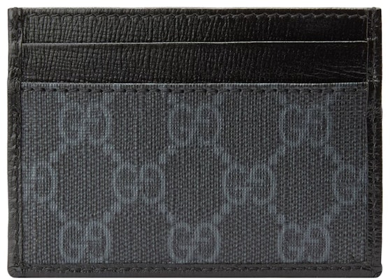 Gucci Card Case with Interlocking G Black Order Gucci Card Case with Interlocking G Black