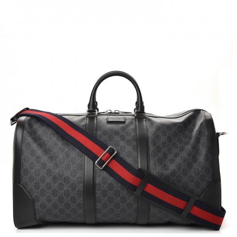 Gucci Carry-On Duffle GG Supreme Large Black