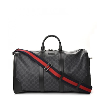 Gucci Carry-On Duffle GG Supreme Large Black