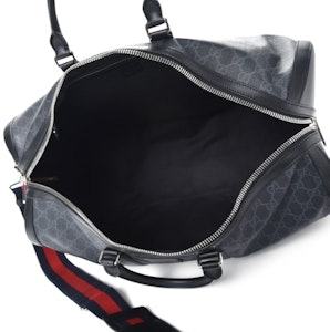 Bolso de Mano Gucci GG Supreme Grande Negro Lookbook Bolso de Mano Gucci GG Supreme Grande Negro