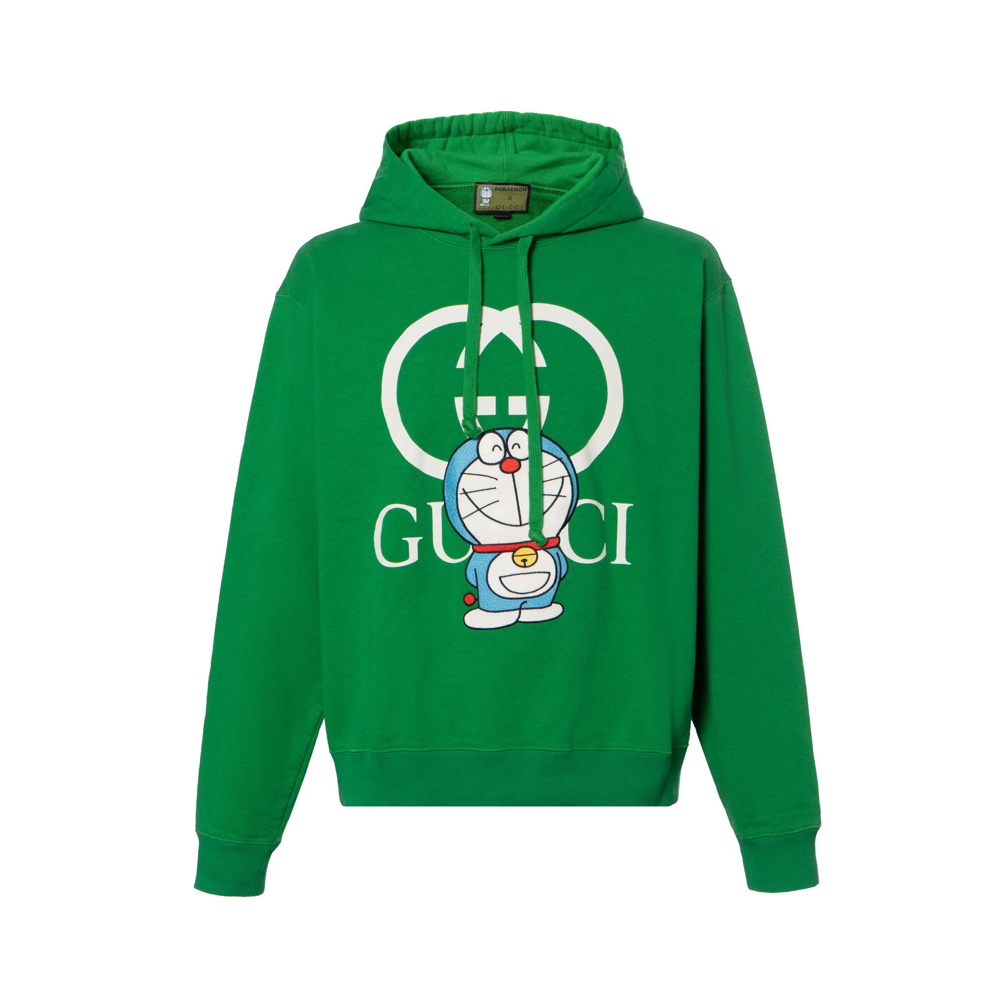 Gucci Cartoon Print Hoodie Unisex Green 646953-XJDE1-3229