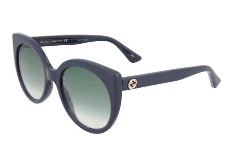 Buy Kacamata Gucci Cat Eye Biru/Abu (GG0325S-30002854-008)
