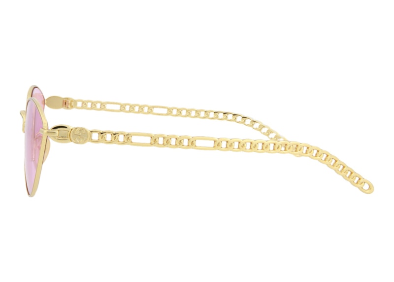 Gucci Cat Eye Sunglasses Gold/Pink (GG0977S-30011141-004) 圖 3