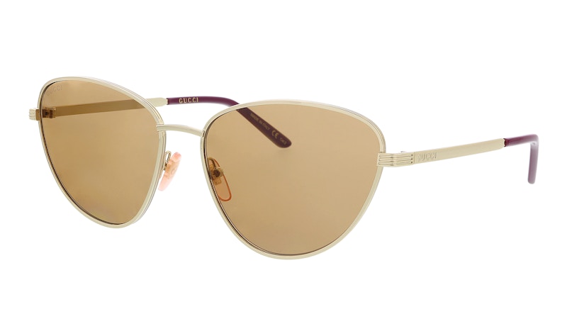 Gucci Cateye Sunglasses Gold/Yellow (GG0803S-002)
