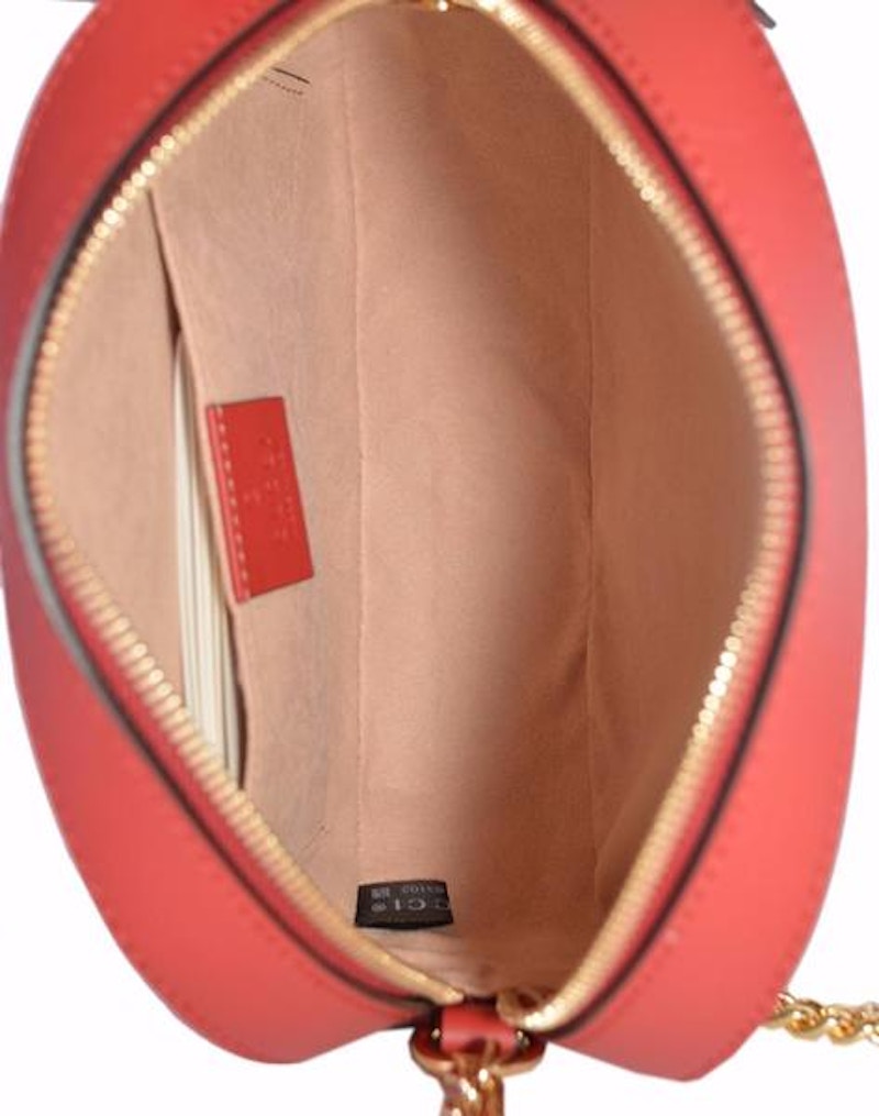 Gucci Chain Crossbody GG Supreme Blooms Chain Strap Small Blue/Red 圖 3