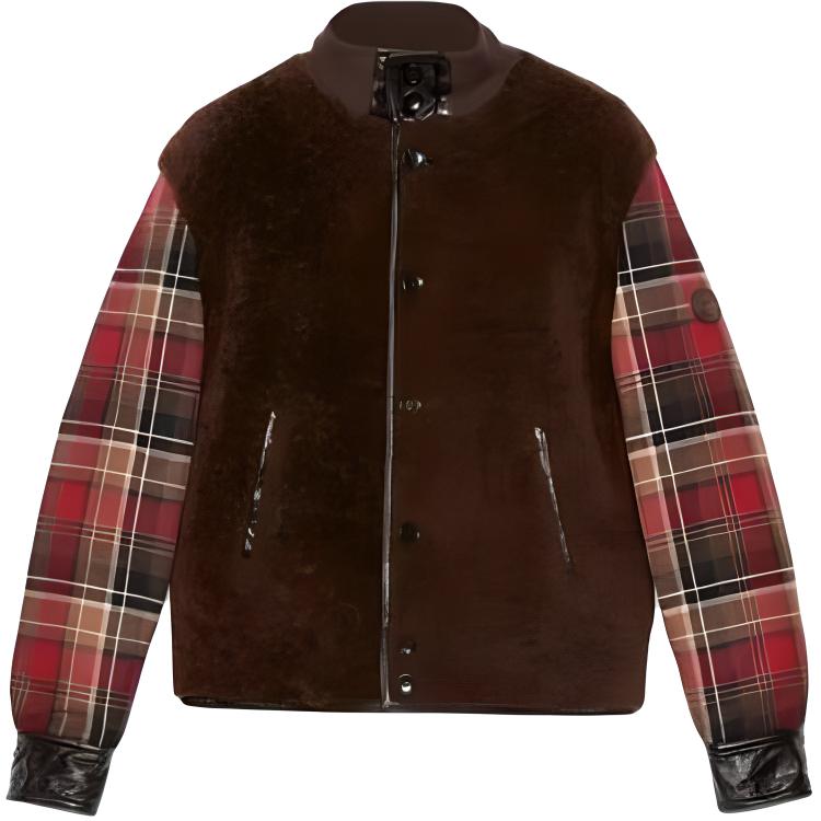 Gucci Checkered Reversible Single-Breasted Jacket Brown for Men 713625-XNAT2-2285