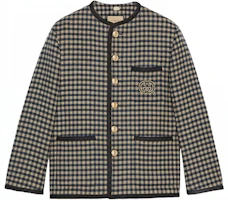 Gucci Checkered Single-Breasted Casual Jacket Multicolor 770950-ZAO92-9276 Gucci Checkered Single-Breasted Casual Jacket Multicolor 770950-ZAO92-9276