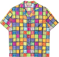 Gucci Chinese New Year Monogram Silk Shirt Multicolor 723823-ZALHX-1066 Gucci Chinese New Year Monogram Silk Shirt Multicolor 723823-ZALHX-1066