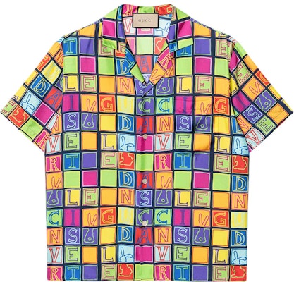 Gucci Kemeja Sutra Monogram Tahun Baru Imlek Multicolor 723823-ZALHX-1066 Buy Gucci Kemeja Sutra Monogram Tahun Baru Imlek Multicolor 723823-ZALHX-1066