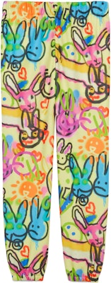 GUCCI 新年系列SS23卡通兔子针织休闲裤 多色 男款 714465-XJE4P-9275 Order GUCCI 新年系列SS23卡通兔子针织休闲裤 多色 男款 714465-XJE4P-9275